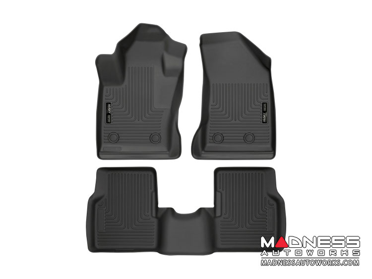 Jeep Renegade Floor Liners - Front + Rear - Husky Liners